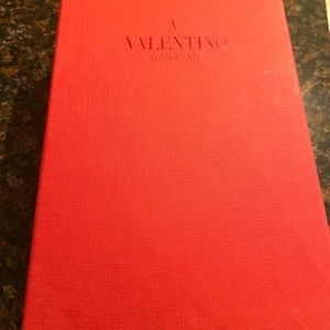 Valentino shoe box with dust bag